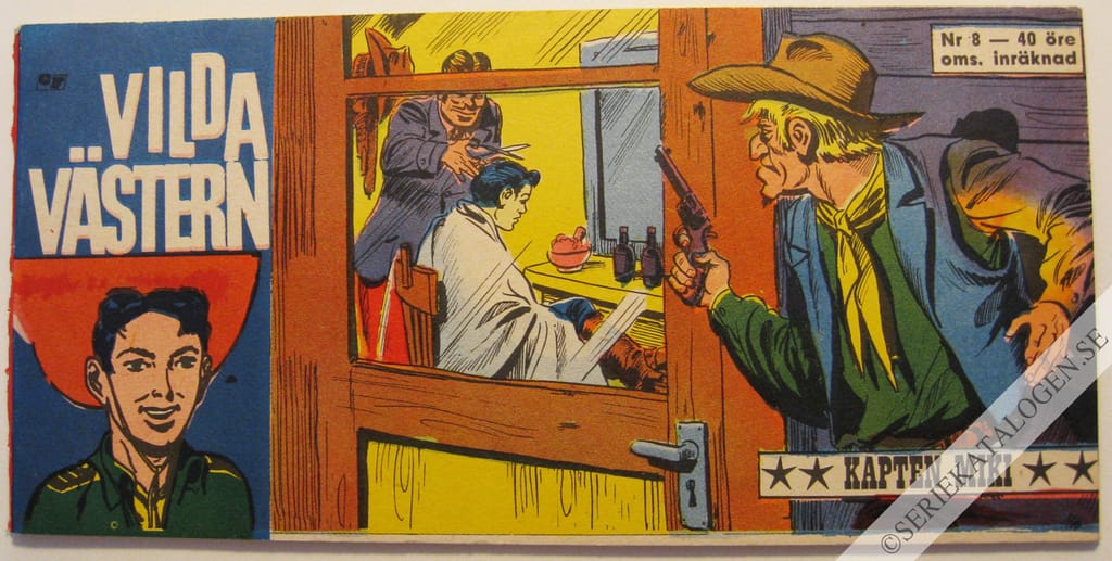 Framsida på Vilda Västern #8 (1964)