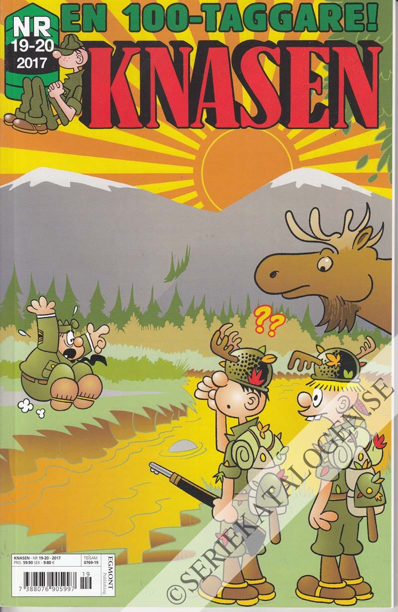 Framsida på Knasen #19-20 (2017)