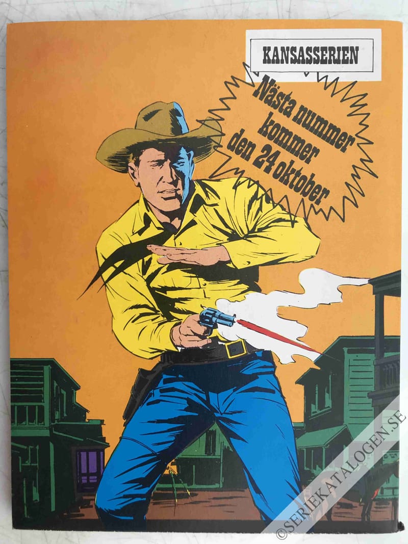 Baksida på Jakten på Lucero (1975)