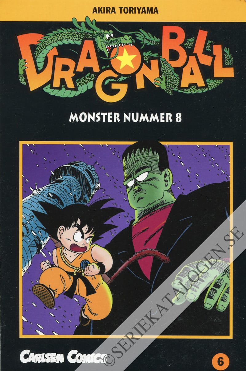 Framsida på Monster nummer 8 (2004)