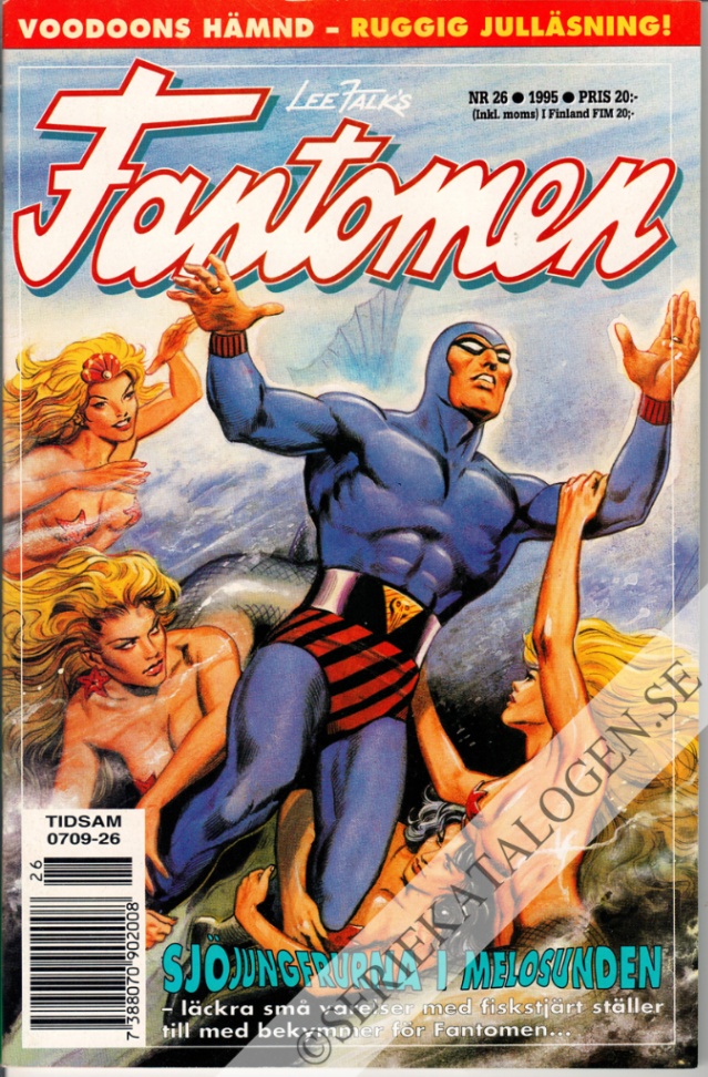 Framsida på Fantomen #26 (1995)