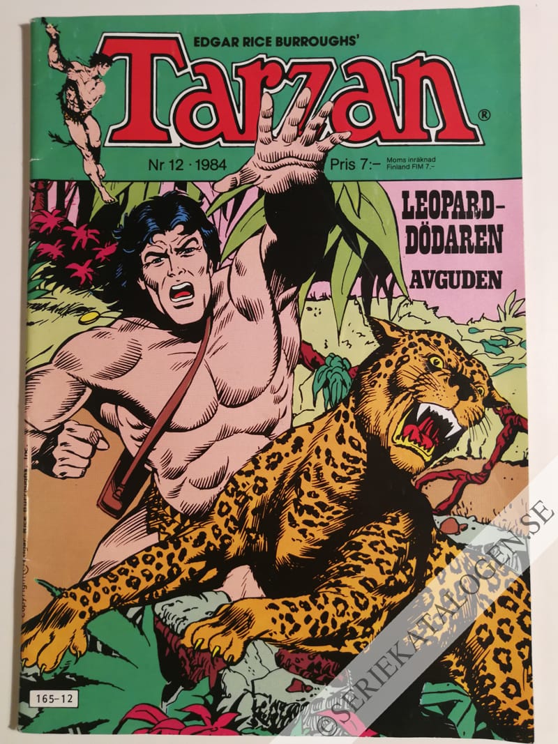 Framsida på Tarzan #12 (1984)