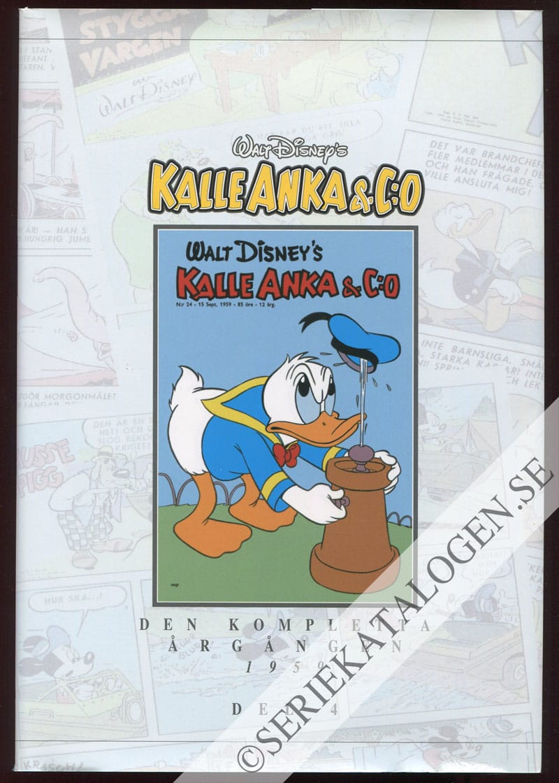 Framsida på Kalle Anka & C:o - den kompletta årgången 1959 del 4 (2005)