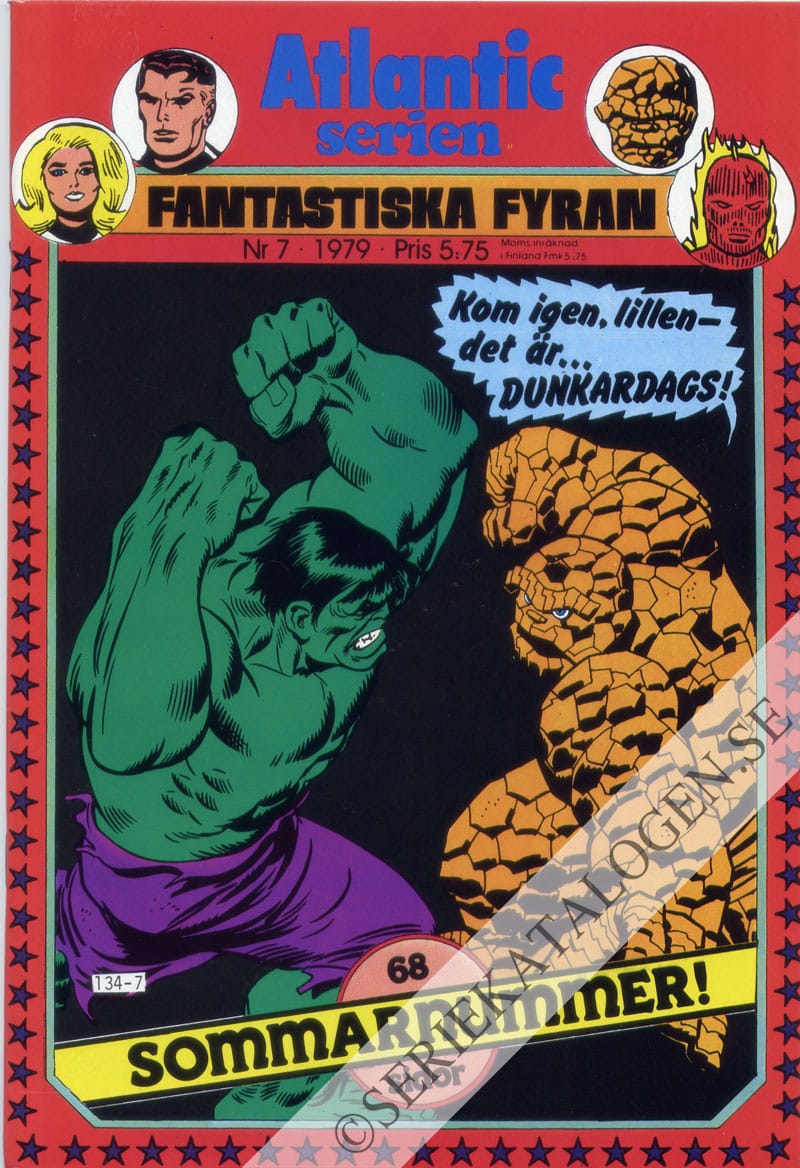 Framsida på Atlanticserien #7 (1979)