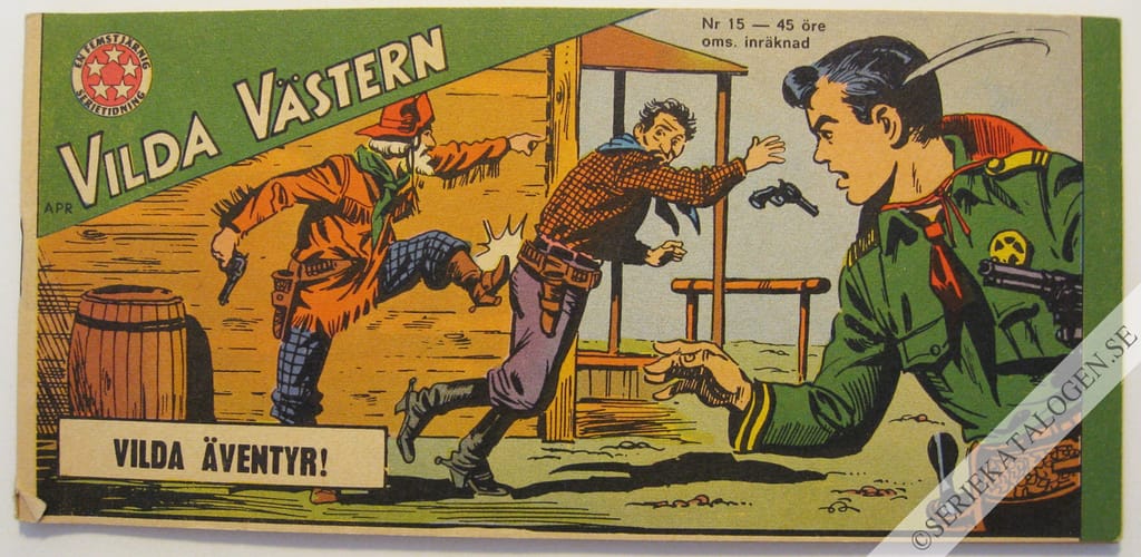 Framsida på Vilda Västern #15 (1967)