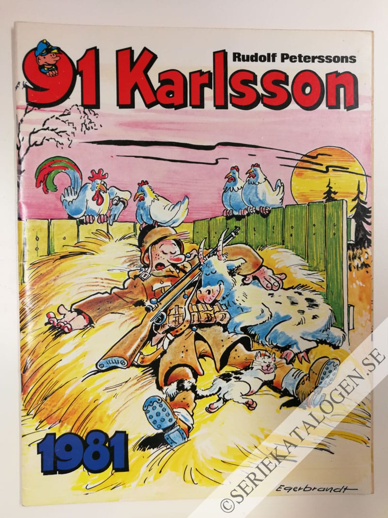 Framsida på 91 Karlsson # (1980)