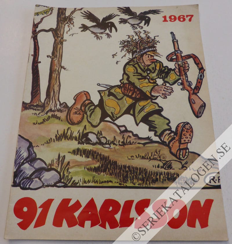 Framsida på 91 Karlsson # (1966)