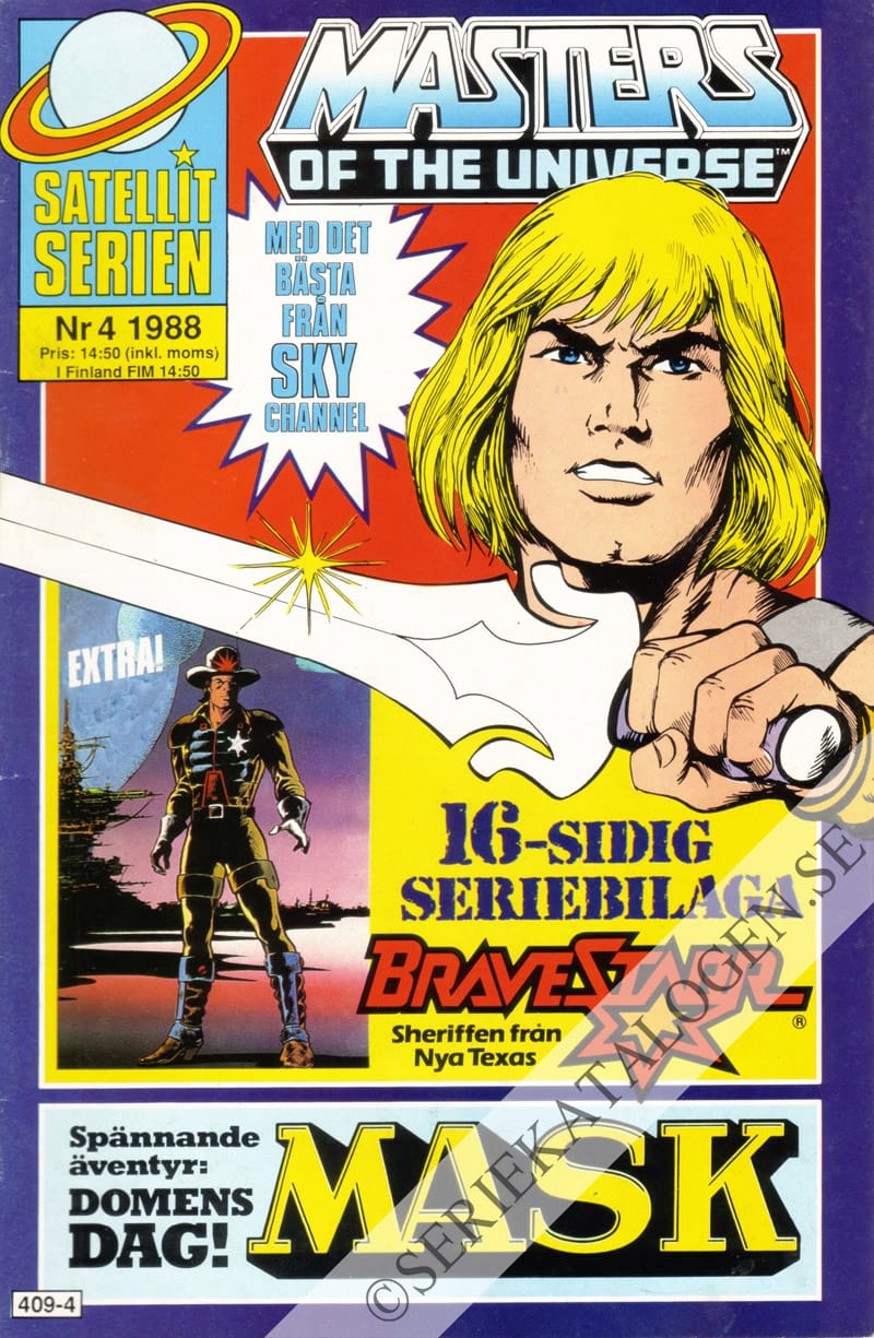 Framsida på Satellitserien #4 (1988)