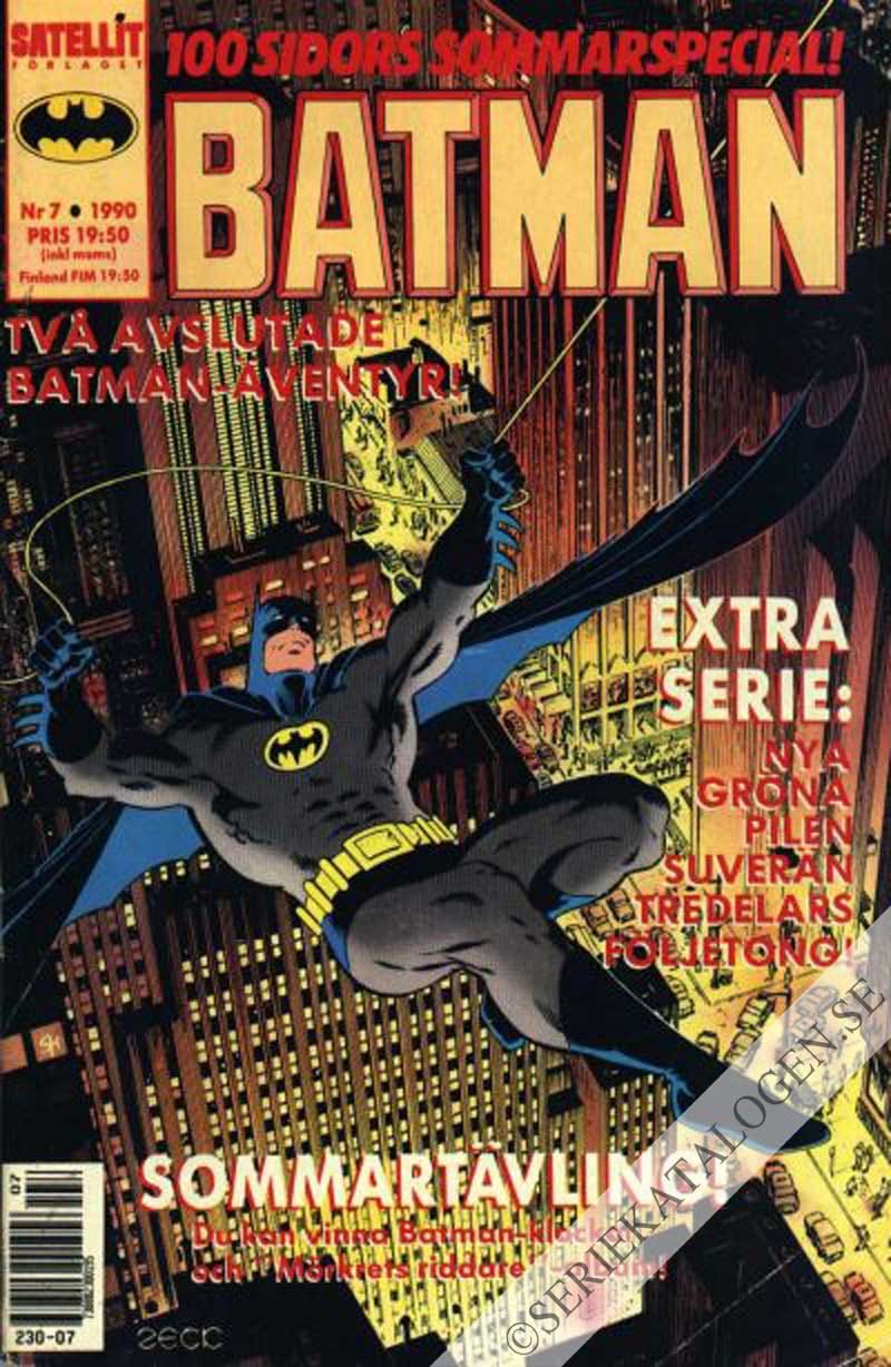 Framsida på Batman #7 (1990)