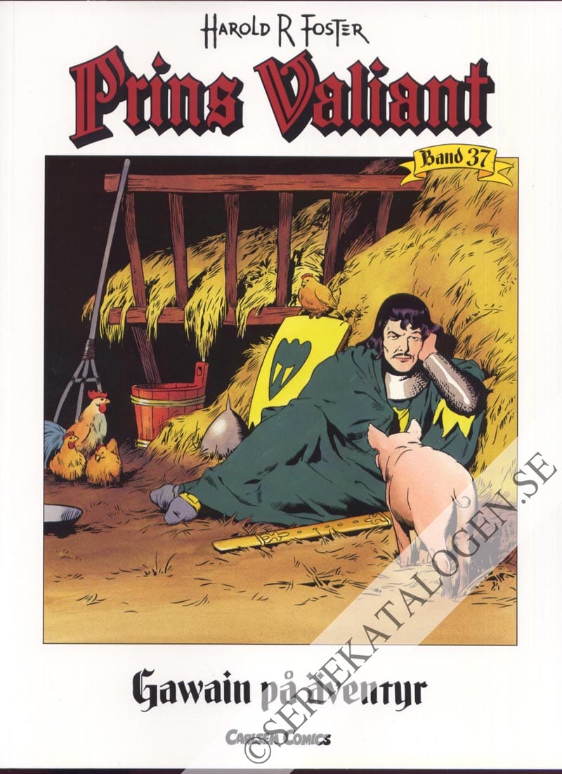 Framsida på Prins Valiant Gawain på äventyr (2007)