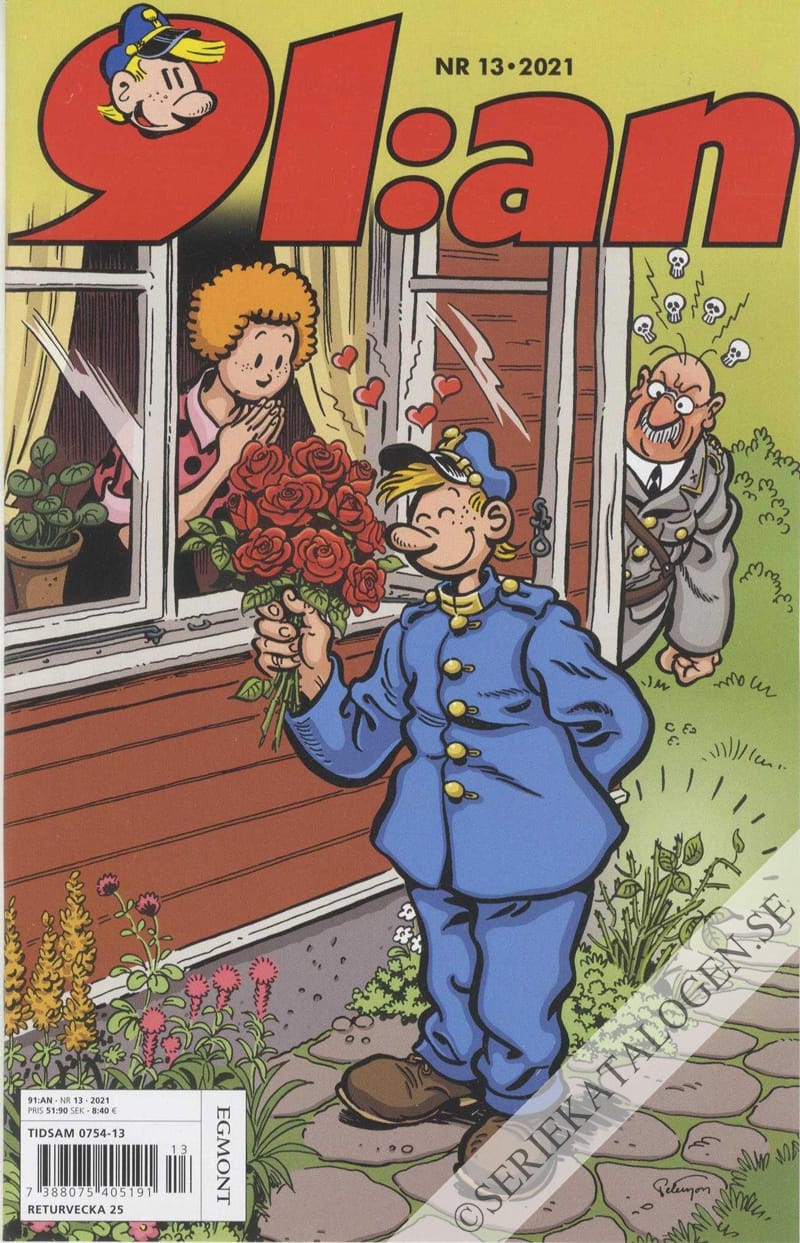 Framsida på 91:an #13 (2021)