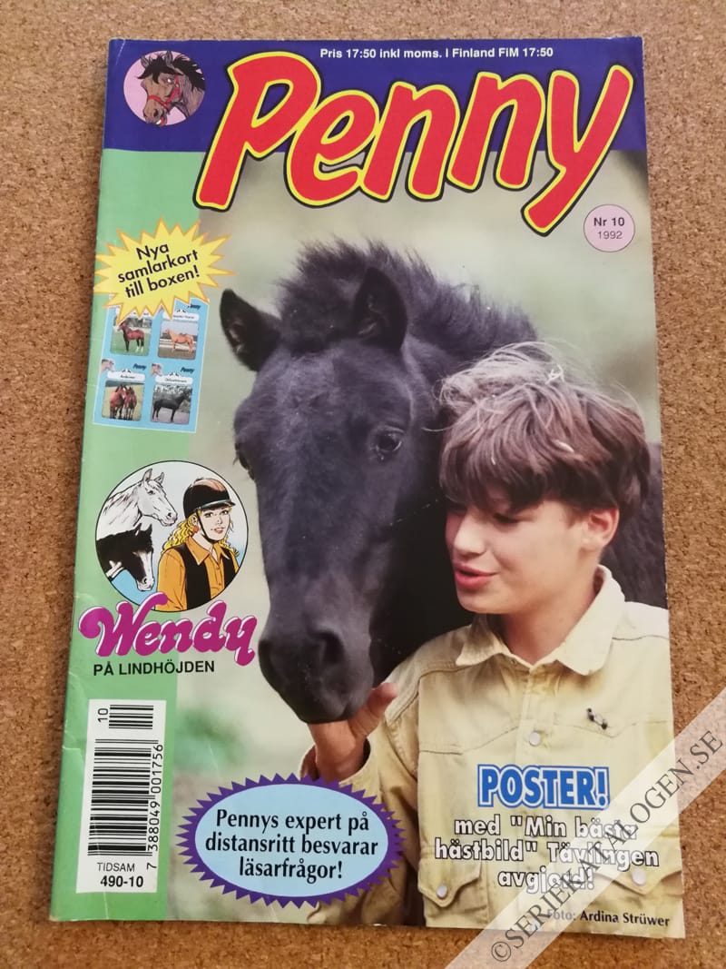 Framsida på Penny #10 (1992)
