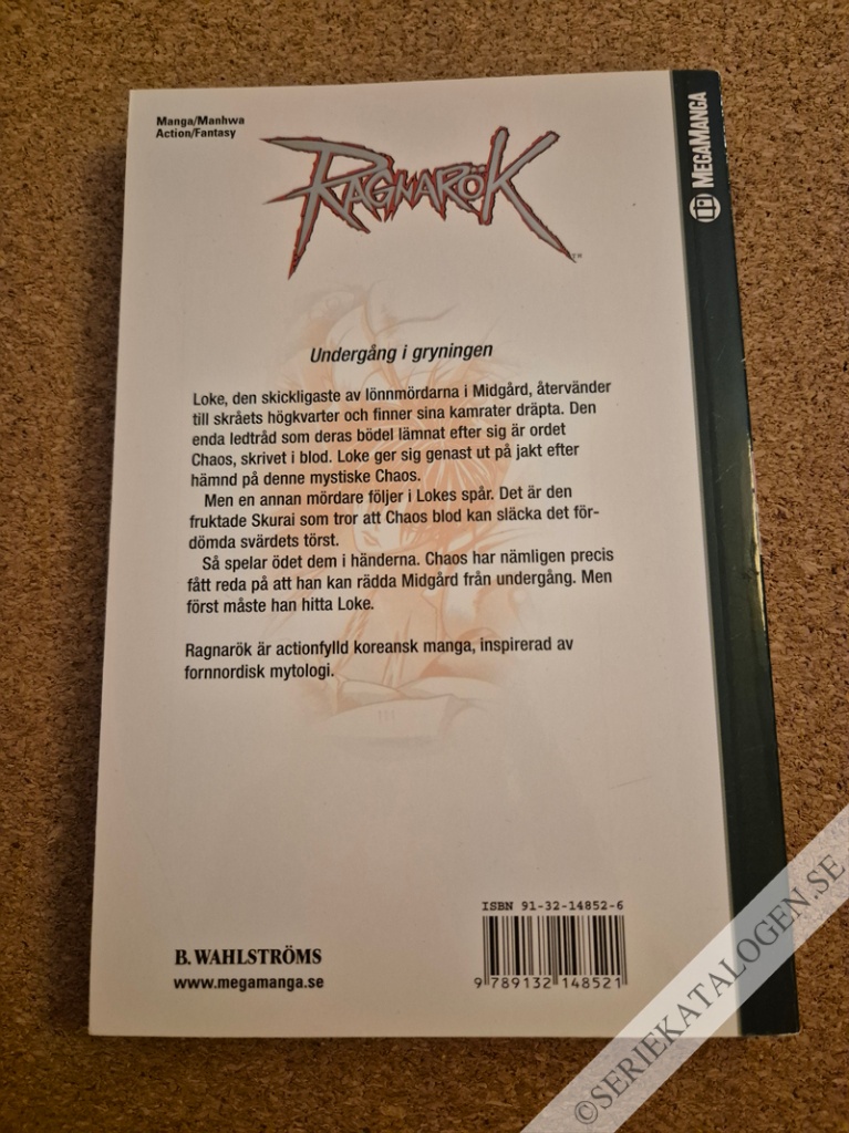 Baksida på Undergång i gryningen (2005)