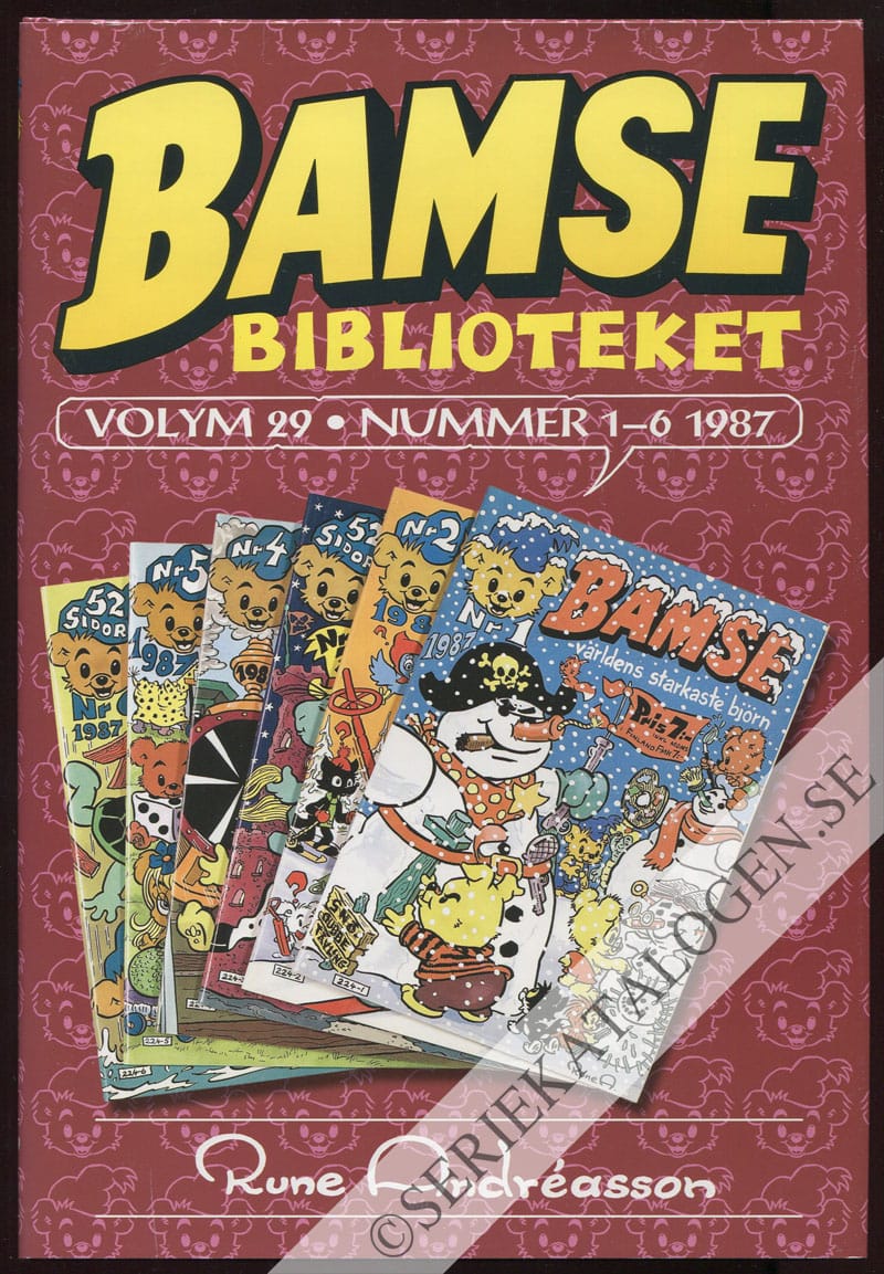 Framsida på Bamsebiblioteket #29 (2009)
