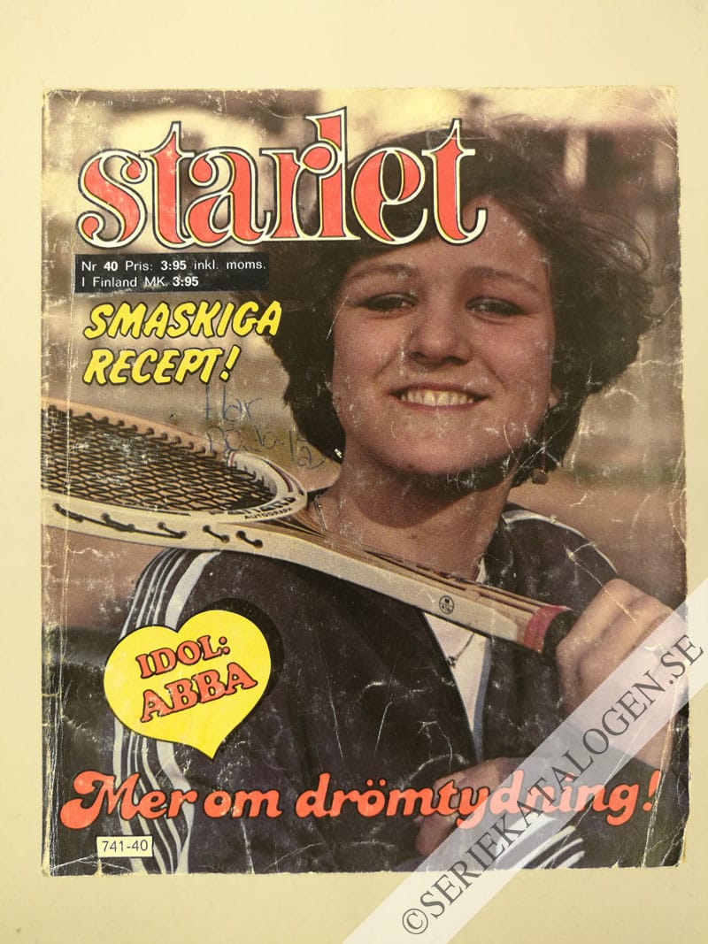 Framsida på Starlet #40 (1980)