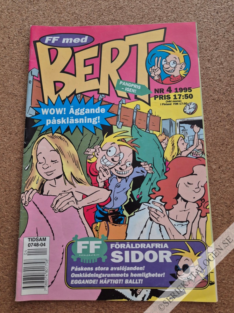 Framsida på FF med Bert #4 (1995)