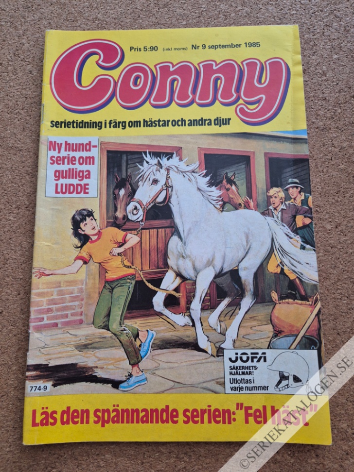 Framsida på Conny #9 (1985)