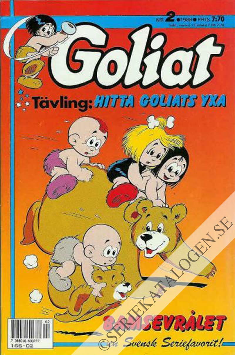 Framsida på Goliat #2 (1988)
