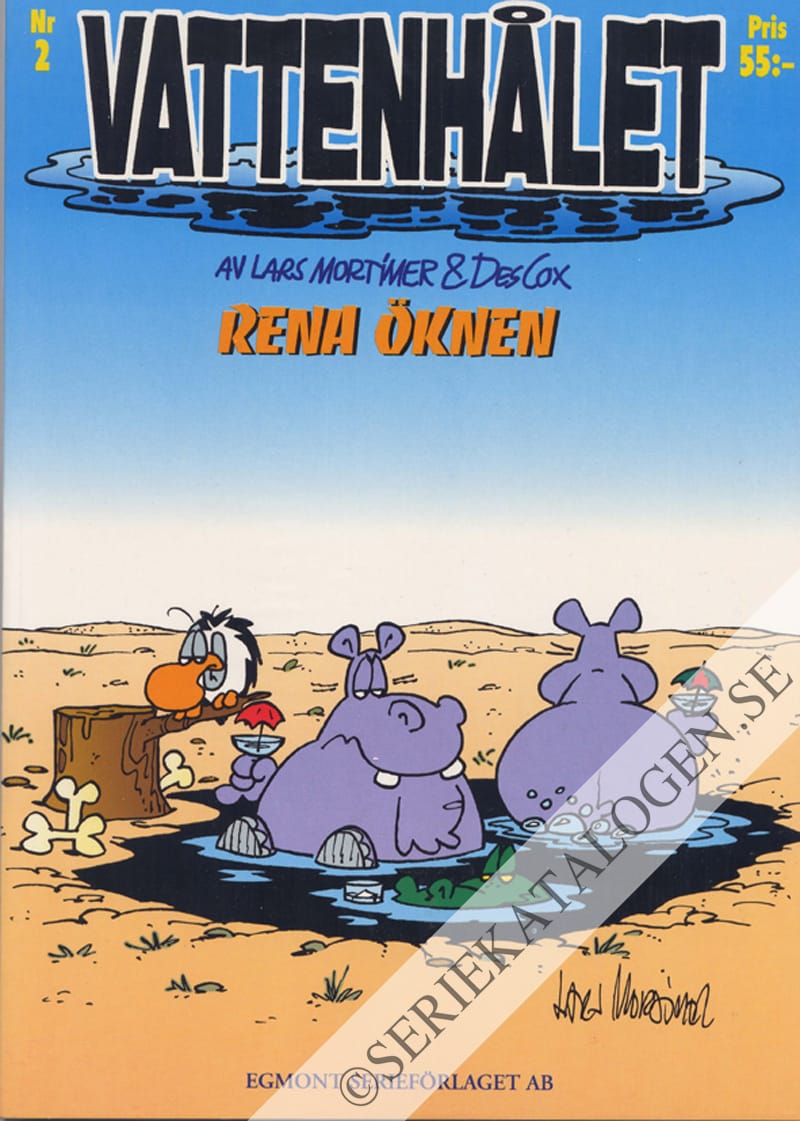 Framsida på Vattenhålet Rena öknen (2001)