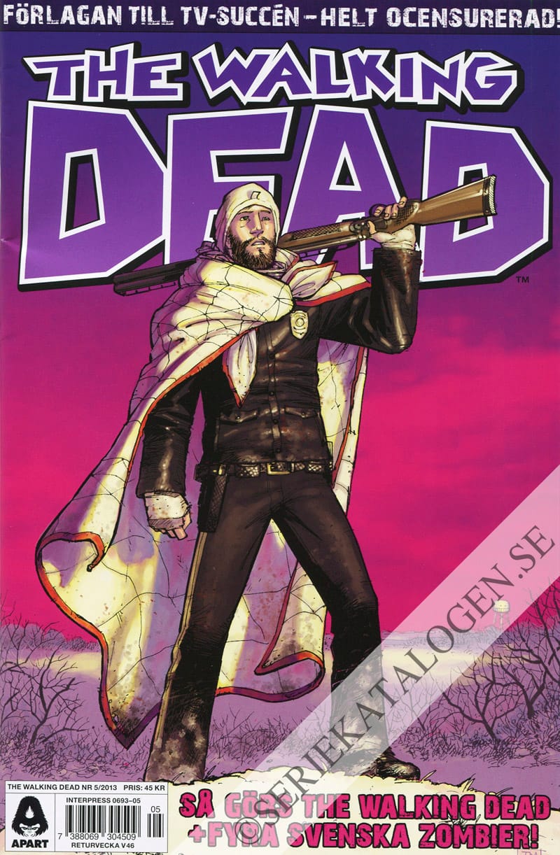Framsida på The walking dead #5 (2013)