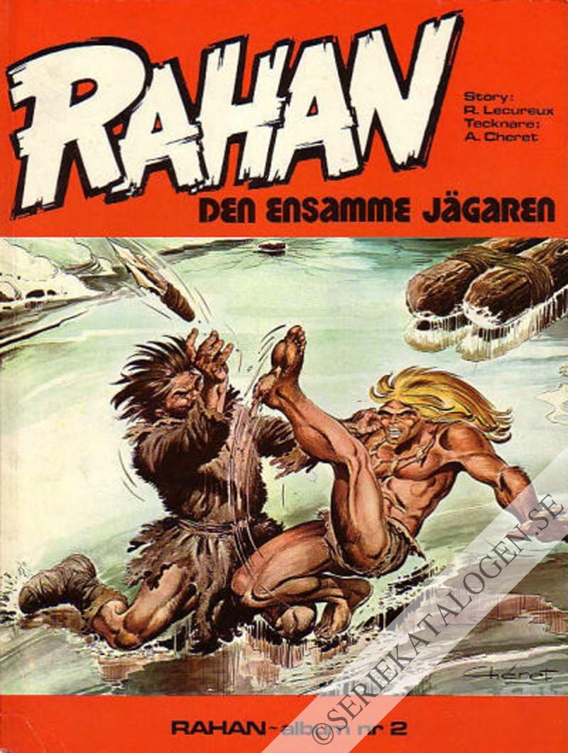 Framsida på Rahan Den ensamme jägaren (1974)