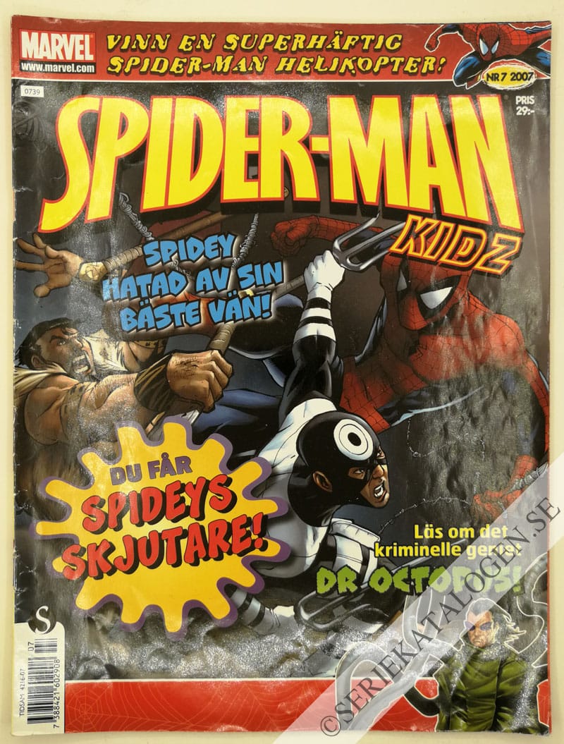 Framsida på Spider-Man Kidz #7 (2007)