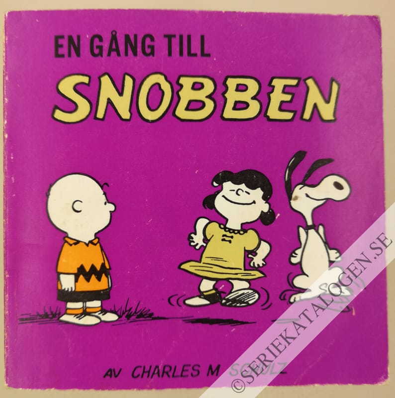 Framsida på Snobben En gång till Snobben (1970)