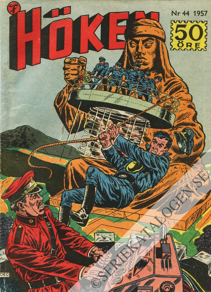 Framsida på Höken #44 (1957)