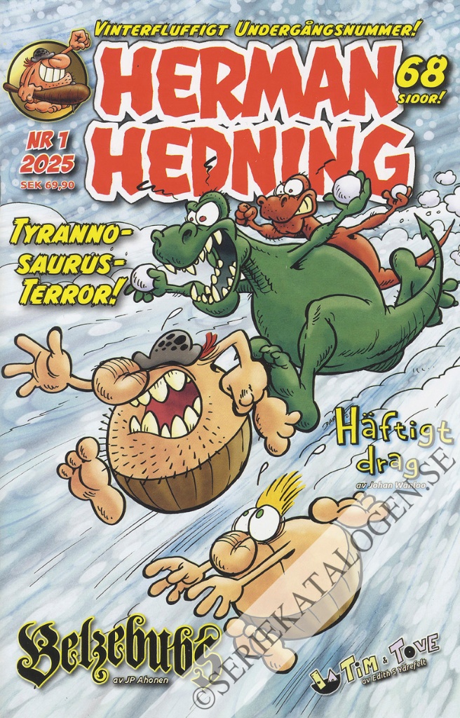 Framsida på Herman Hedning #1 (2025)