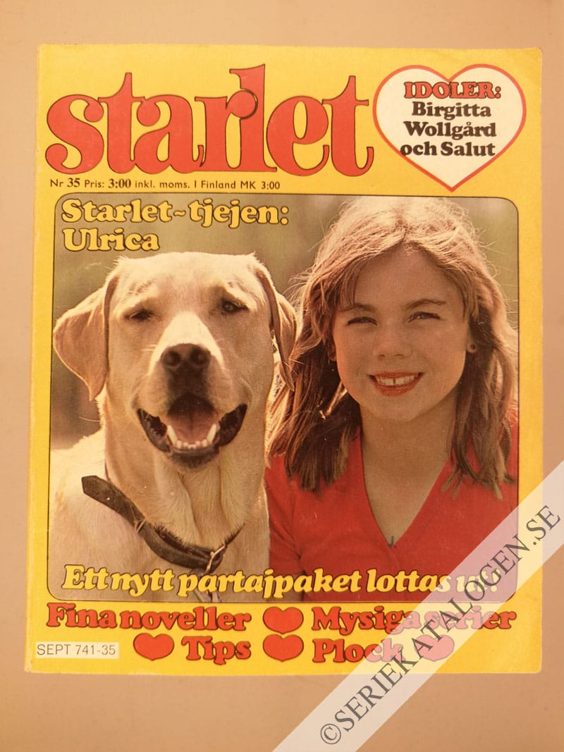 Framsida på Starlet #35 (1977)