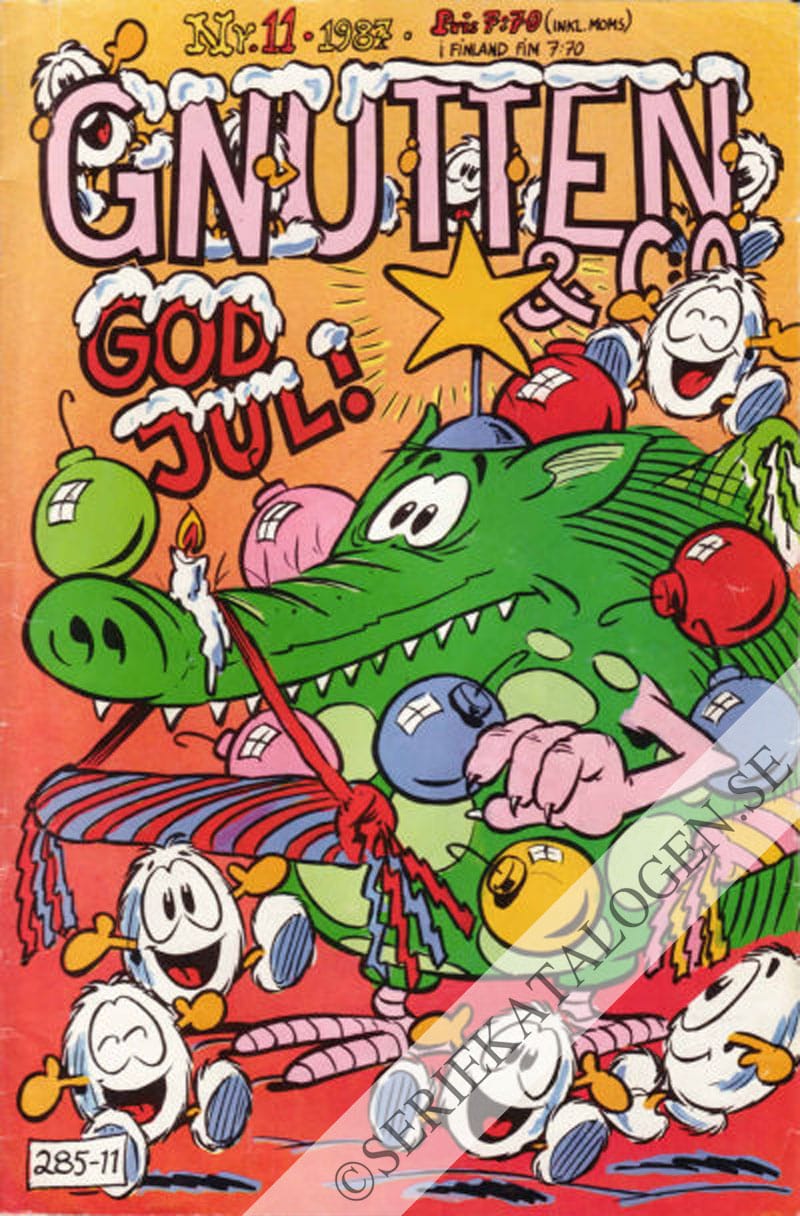 Framsida på Gnutten & C:o #11 (1987)