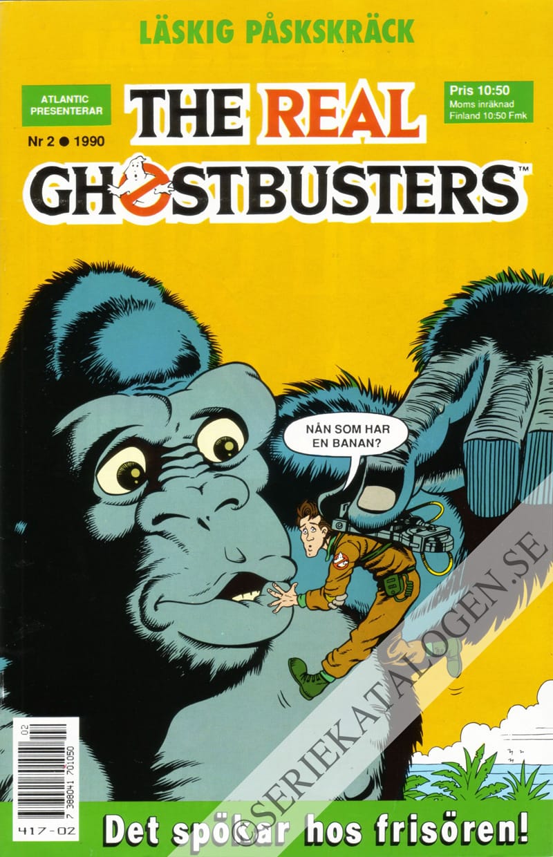 Framsida på The real Ghostbusters #2 (1990)