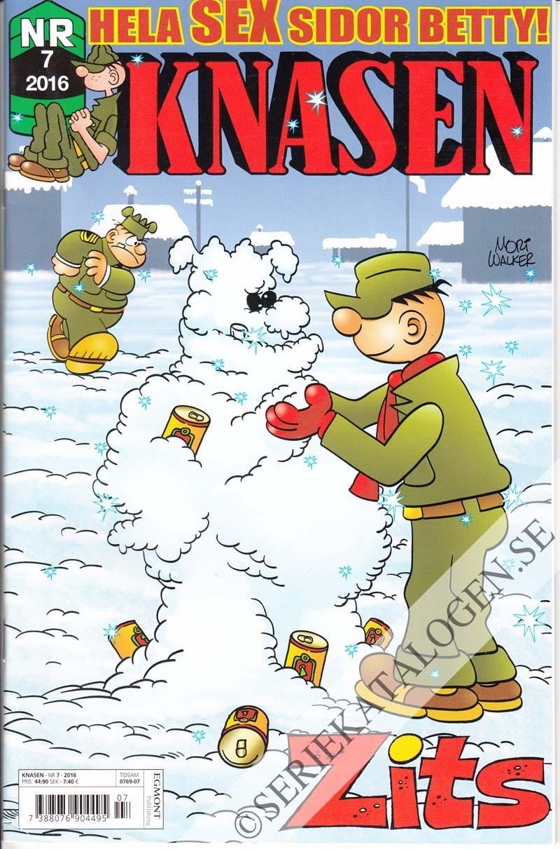 Framsida på Knasen #7 (2016)