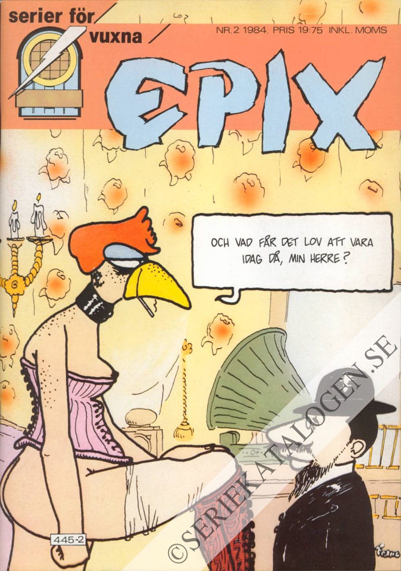 Framsida på Epix #2 (1984)