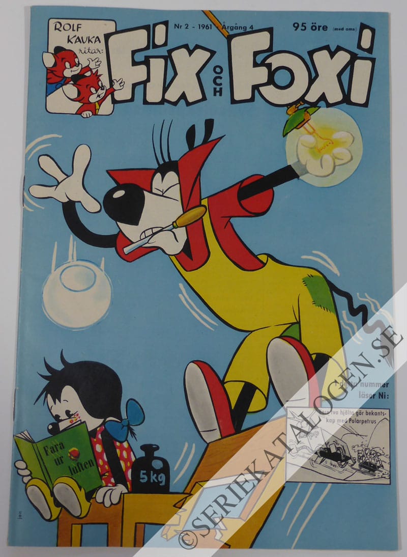 Framsida på Fix och Foxi #2 (1961)