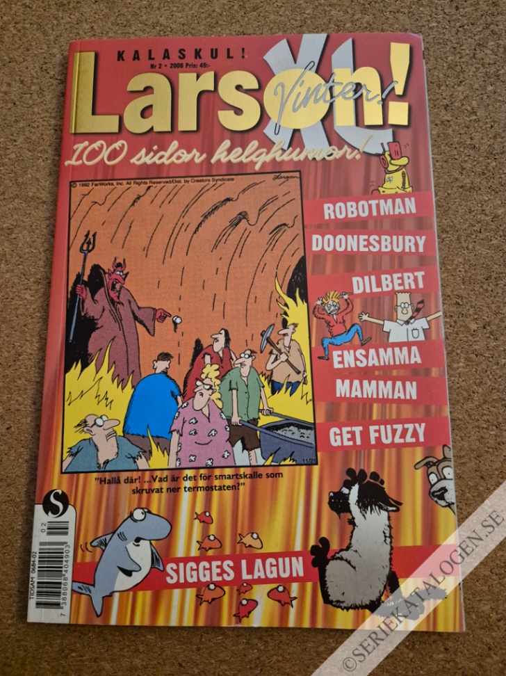 Framsida på Larson! XL #2 (2006)