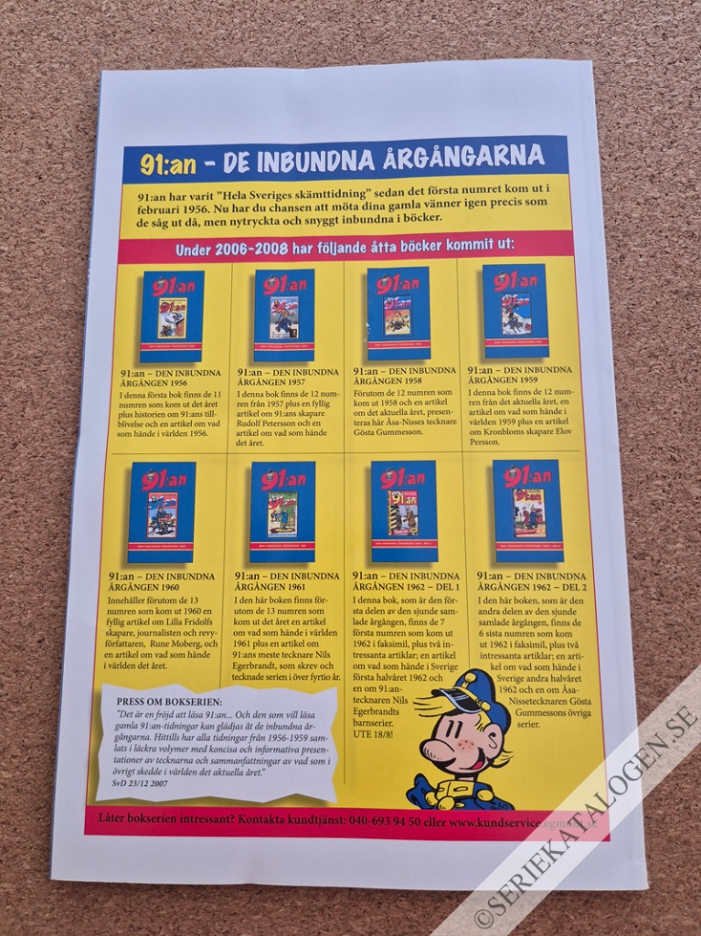 Baksida på Vinterkavalkad (2008)