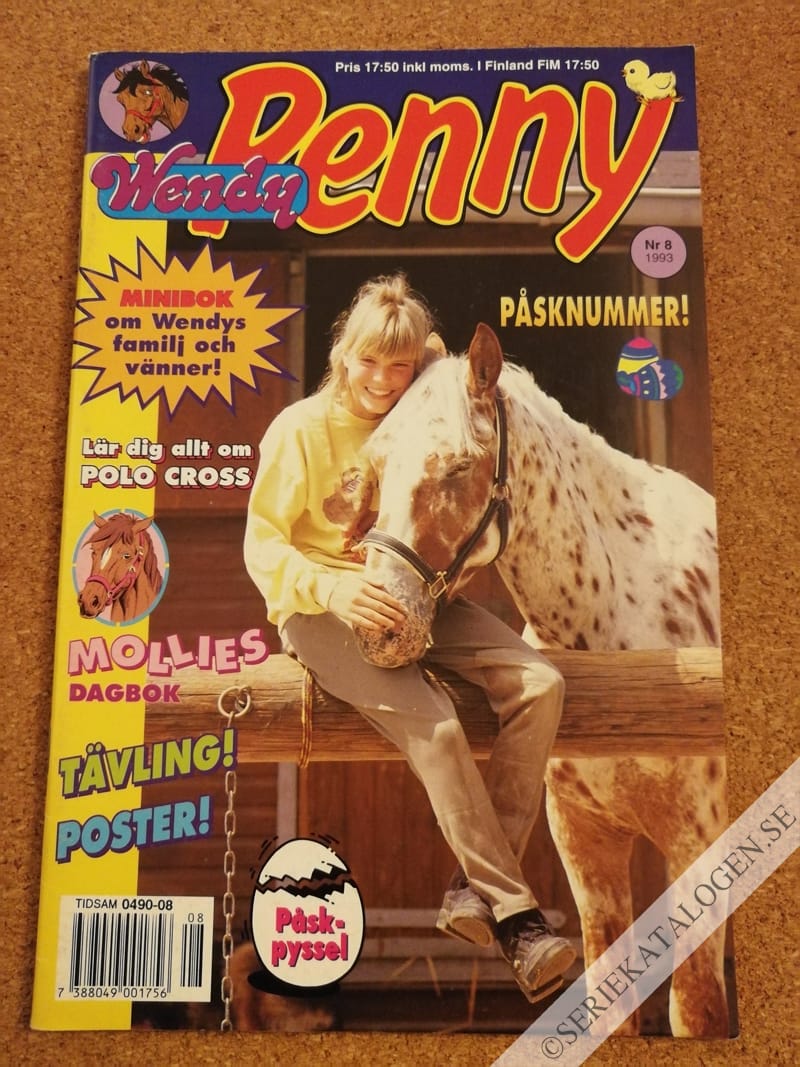 Framsida på Penny #8 (1993)