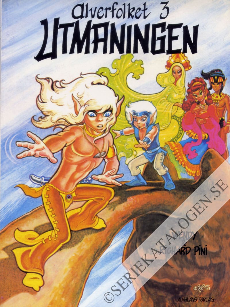 Framsida på Alverfolket Utmaningen (1984)