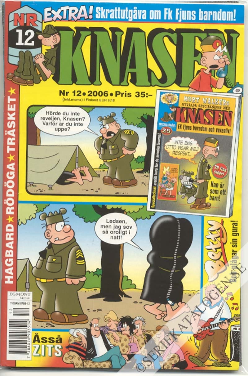 Framsida på Knasen #12 (2006)