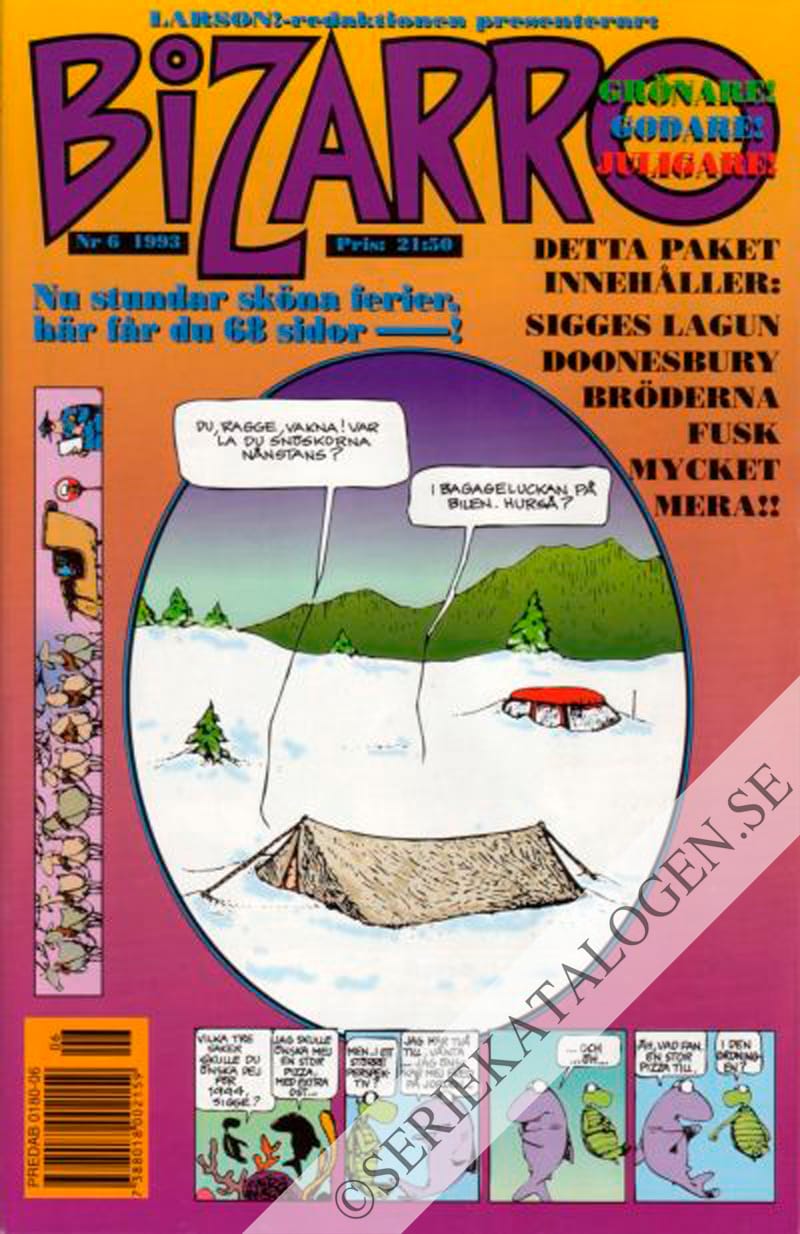 Framsida på Bizarro #6 (1993)