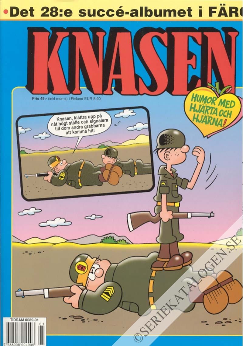 Framsida på Knasen Det 28:e succéalbumet i färg (2004)