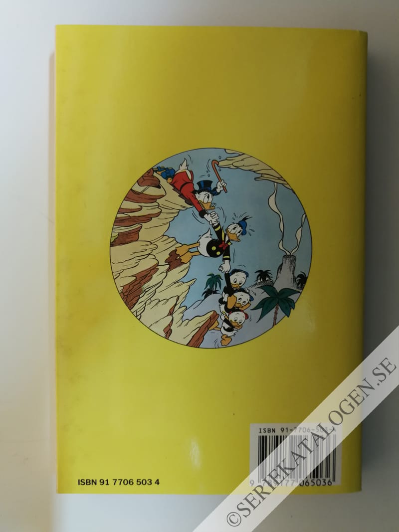 Baksida på Äventyrens Kalle (1987)