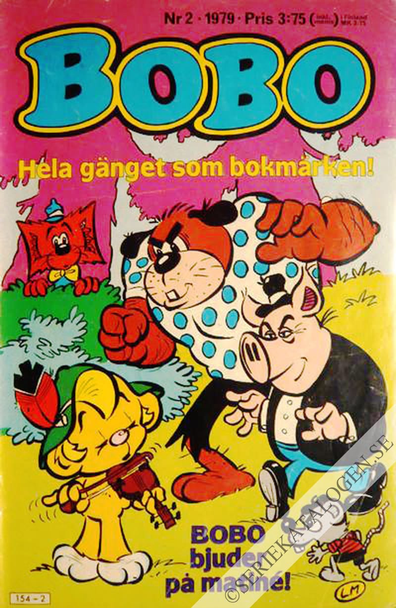 Framsida på Bobo #2 (1979)