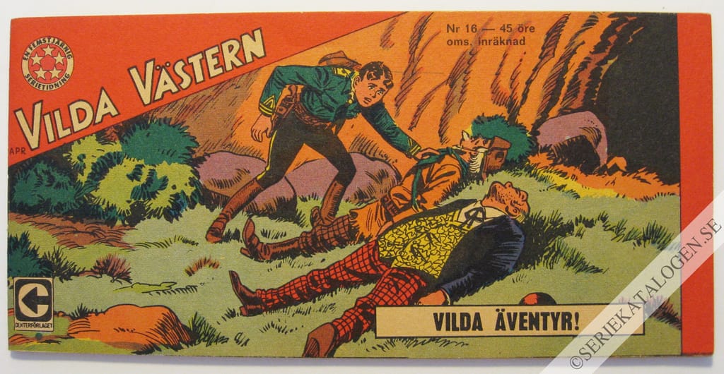 Framsida på Vilda Västern #16 (1967)