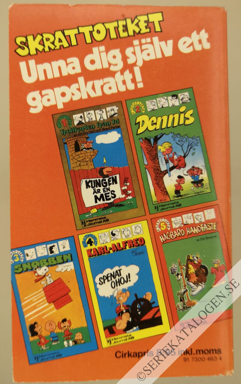 Baksida på Hagbard Handfaste (1977)
