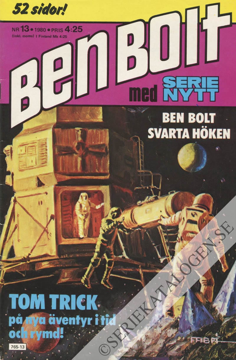 Framsida på Serie-Nytt #13 (1980)