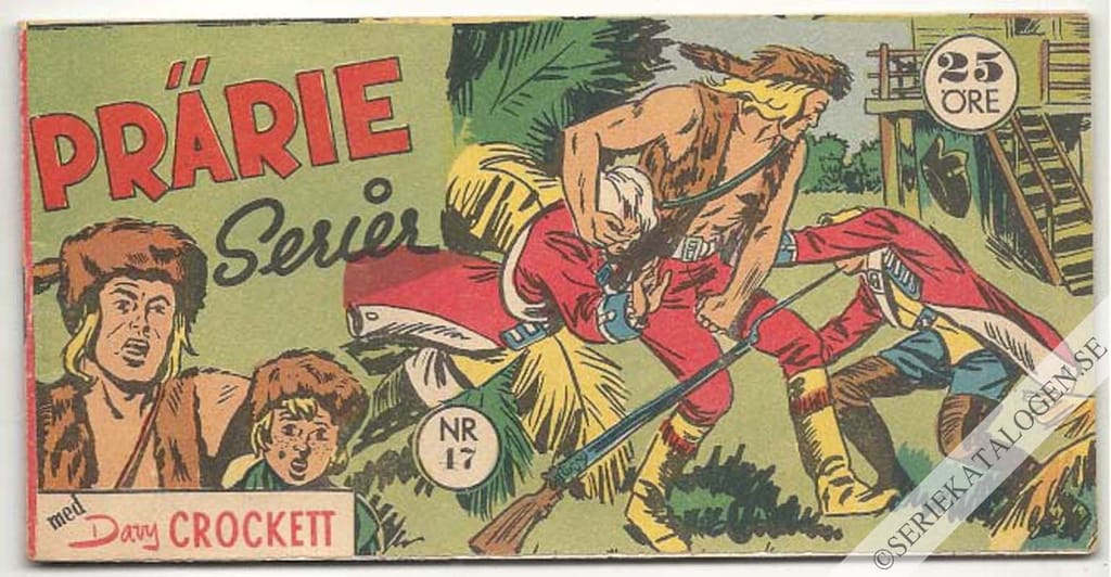 Framsida på Prärie-serier #47 (1957)