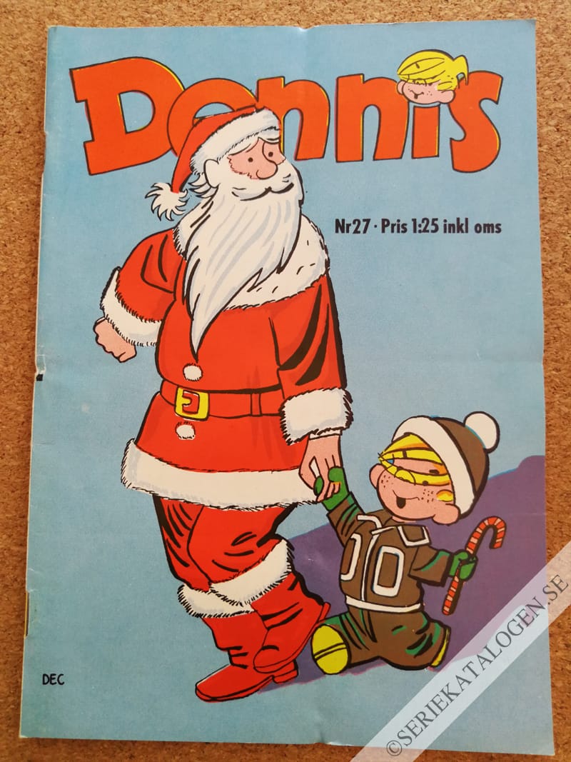 Framsida på Dennis #27 (1968)