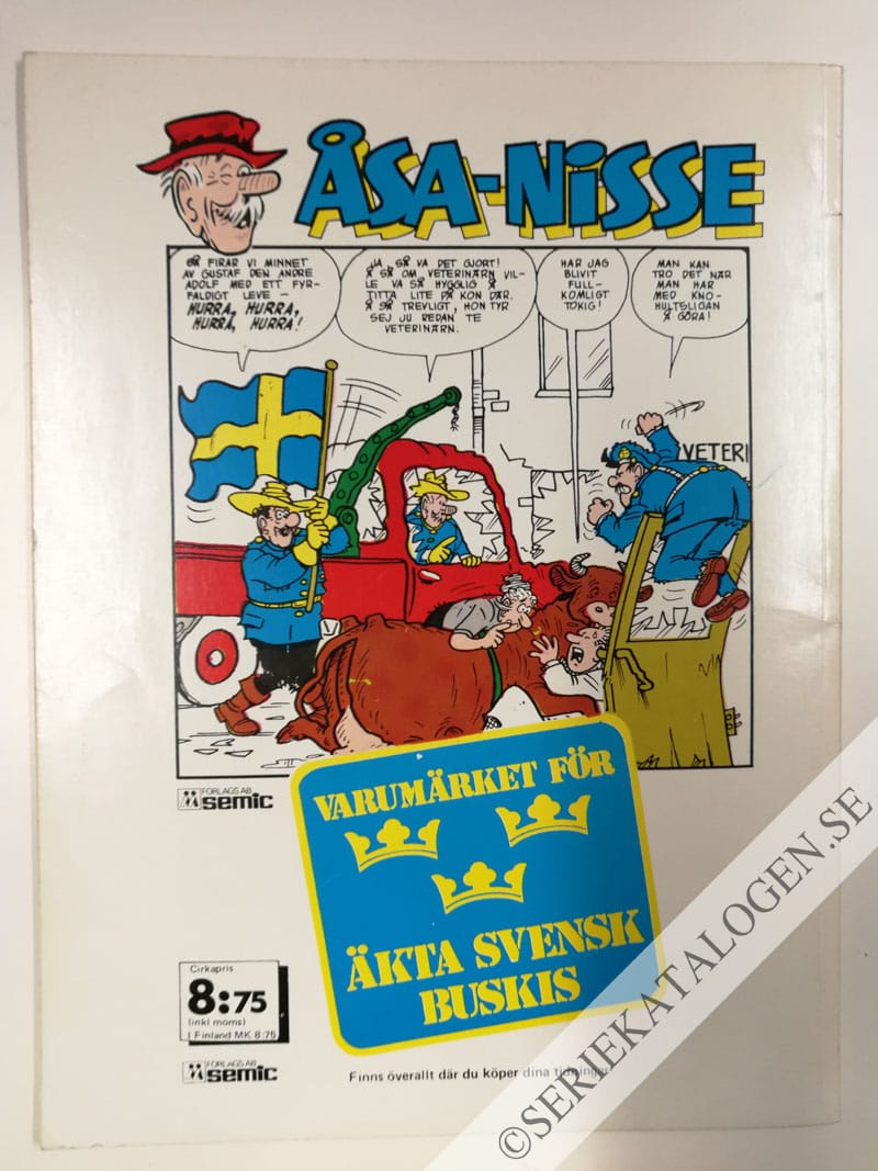 Baksida på Nesse James rider igen (1978)